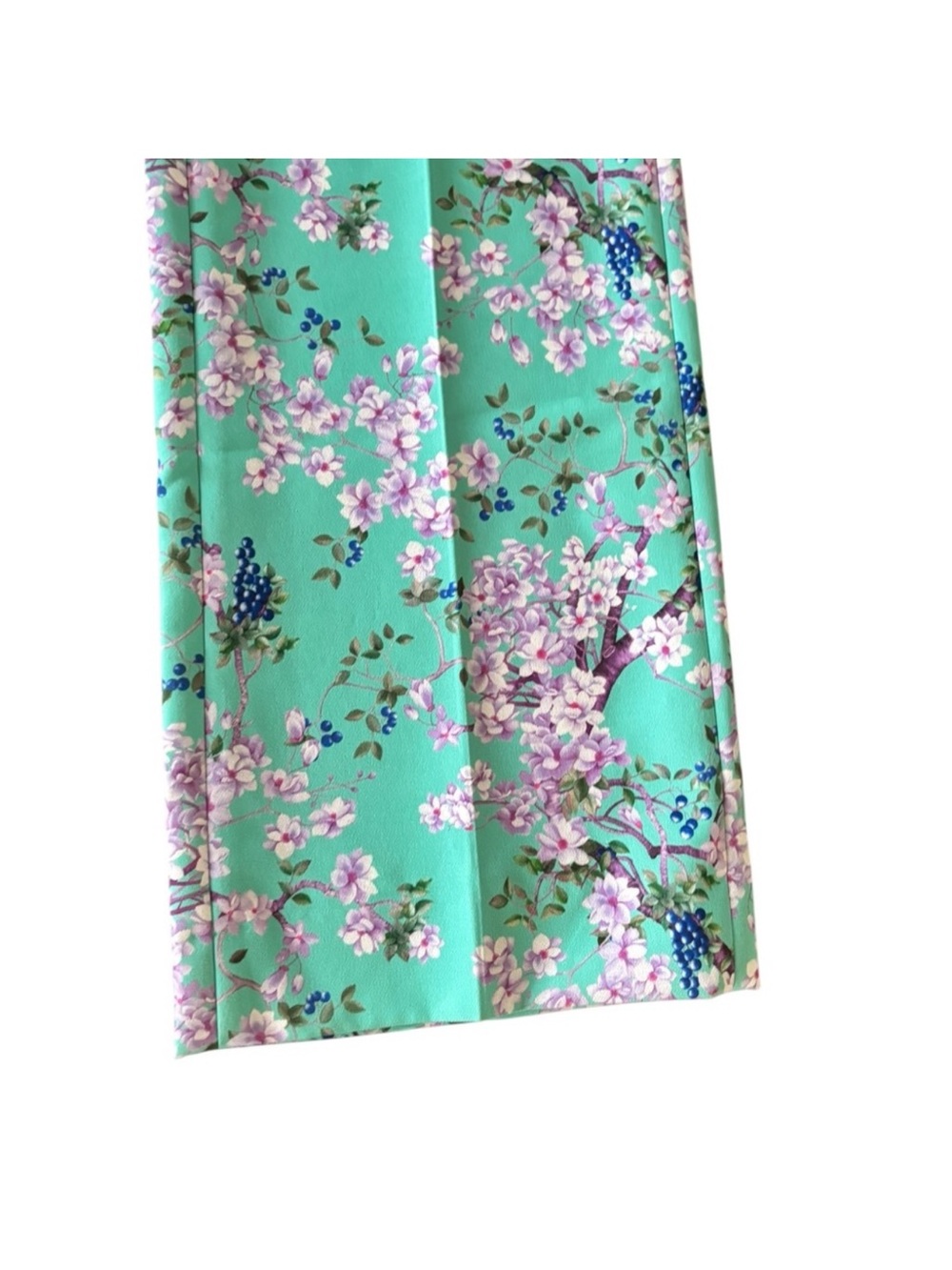 RAFFAELLO ROSSI NWT Gabriella femine floral mint green trouser pant size EU 32 - Picture 3 of 15